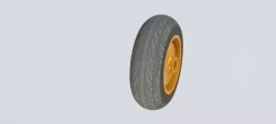6" Rubber Wheels