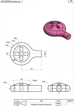auto cad 3D model
