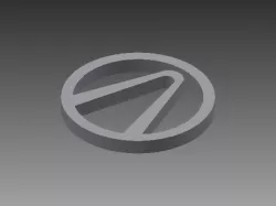 Borderlands - Vault Hunter Symbol Keychain