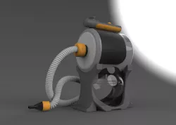 Charged Vacuum Cleaner