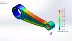 Connecting rod simulation