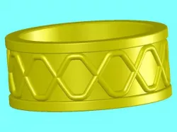 crossed ring