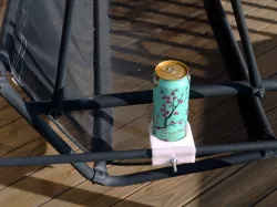 Cup Holder for a Porch Swing