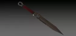 Dagger Model Red/Grey