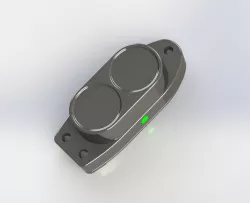 Diffuse reflective long sensing distance sensor BA2M.