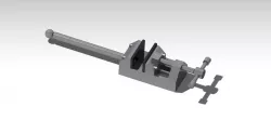 drill press vice assembly