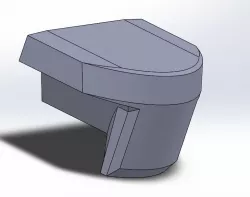 Forklift Body (Back) - Part of Forklift