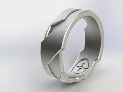 Halo/Tron inspired Ring