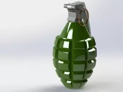 Hand Grenade Model
