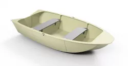 HDPE collapsible boat