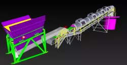 Hopper & conveyor