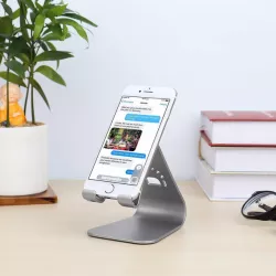 iPhone 6 Plus stand with tutorial video