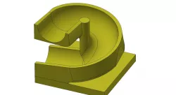 Lego Duplo Bricks for rolling ball rail