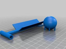 Lego hockey stick and ball (EV3)