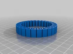 LEXI 1 My Customized dual flexible name bracelet