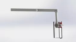 Link motion mechanism (labeled with motion simulation process)