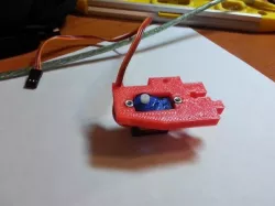 Makerfarm Prusa i3v Auto-bed leveling Servo Mount