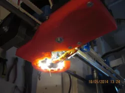 Mendel90 nozzle fan duct (90/360 open, for hexagon hotend)