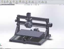 Mini CNC Gravür ve Lazer markalama tezgahı