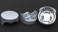 Motorcycle forged piston