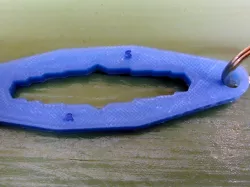 Multiuse Wrench (Flathead and Keytag)