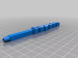 My Customized Retro Font Word Pen