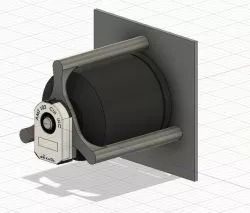 Odrive D6374 3D printable low profile encoder mount for AMT102 encoder