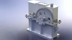 One-step gearbox