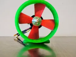 Parametric ROV thruster propeller