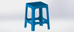 Plastic stool