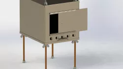 Portable wood stove