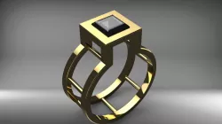 Solitaire ring
