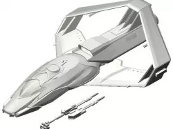Star Citizen 300i Spaceship Model