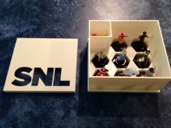 Storage Case for Trivial Pursuit SNL Edition Character Pawns