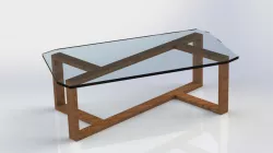 Stylish Glass Table