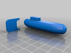 The fishing submarine float