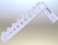 Thread Gauge ruler - IMPERIAL
