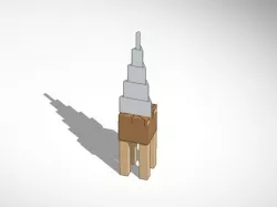 tinkercad ornament on stand