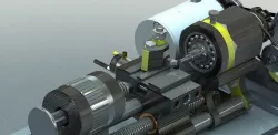 Turning device for milling machine.