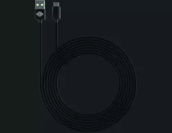 USB Type-C Cable Coiled