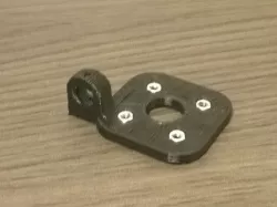 Y-Axis Idler Support Bracket with Quickrelease for Thing-O-Matic