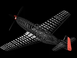 1/4 Scale P-51D Mustang RC model