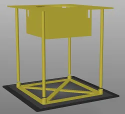 120mm fan rack