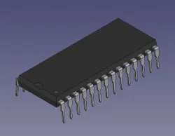 28 Pin DIP