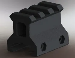 3-slot Picatinny riser