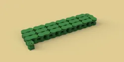 3D Printable Chain and Chain Lock