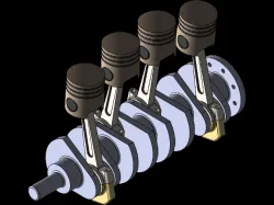 4 piston cylinder