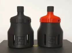 Airsoft BB Bottle for conveniently refilling Speedloaders