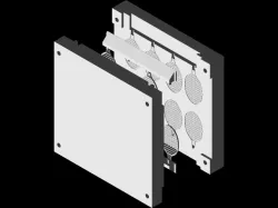 badminton racket slider mold