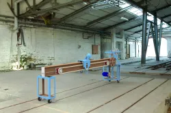 Bamboo split machine
